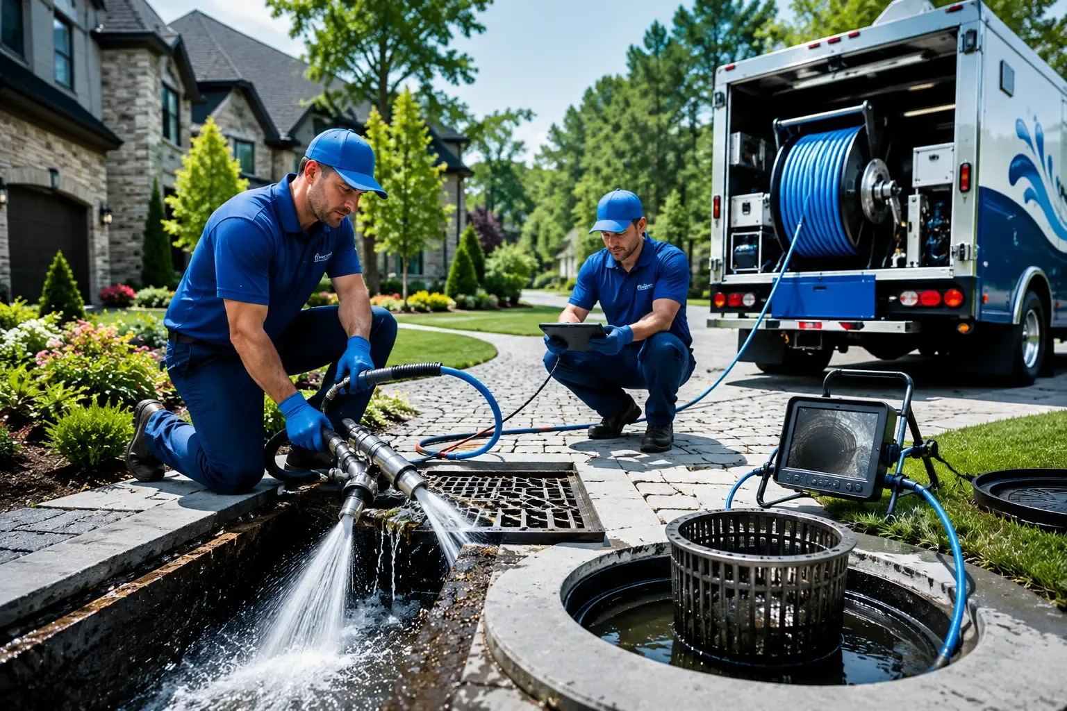 Local outdoor drain cleaning professionals in Piqua, OH