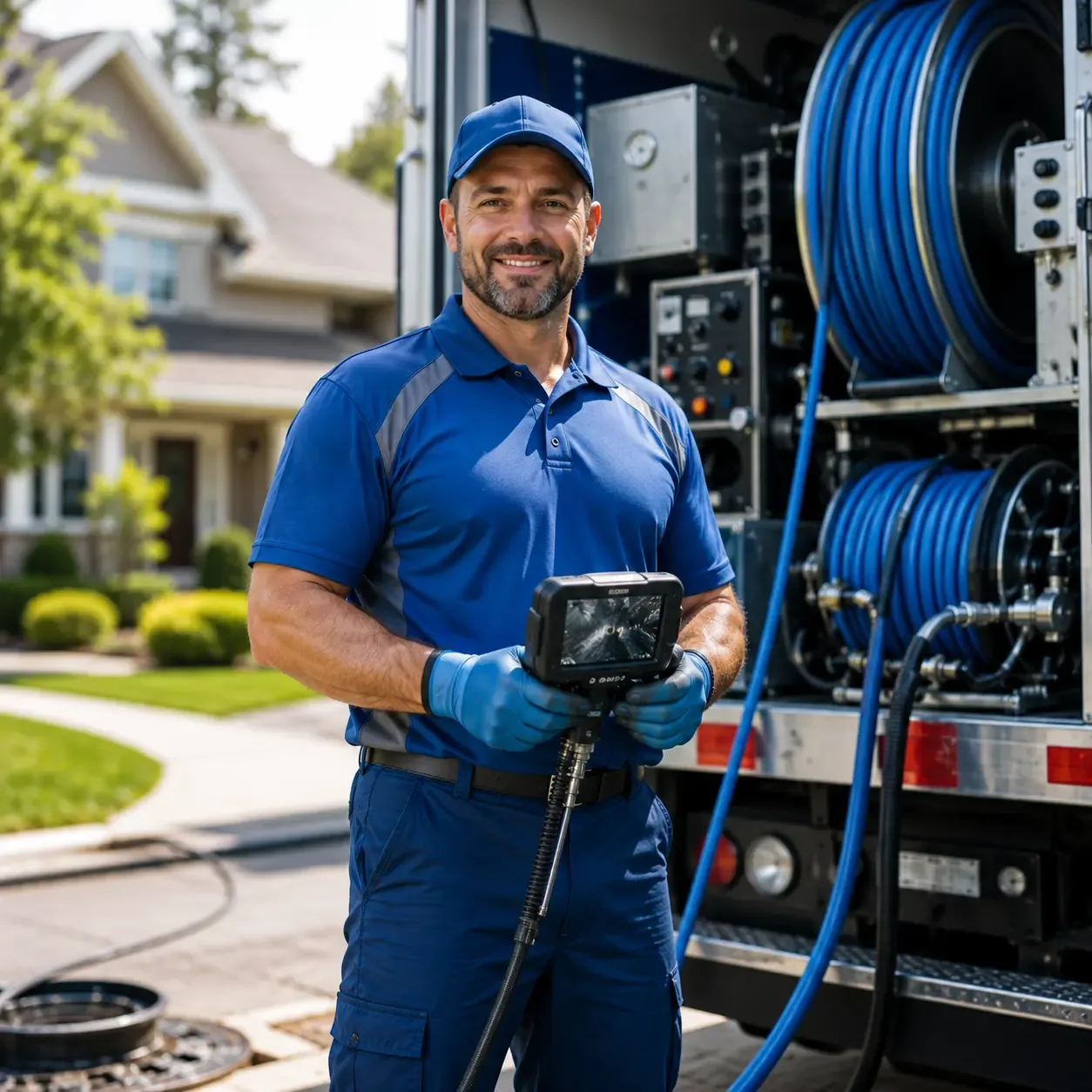 Local outdoor drain cleaning specialists in Piqua, OH